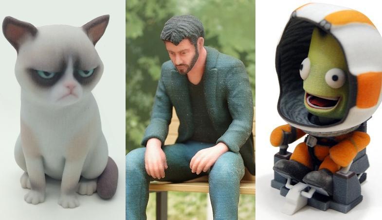 3D Printer Creates Characters And Creatures From Famous Movies